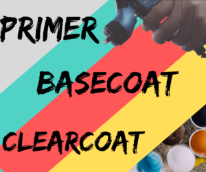 primer clearcoat basecpat for auto paint