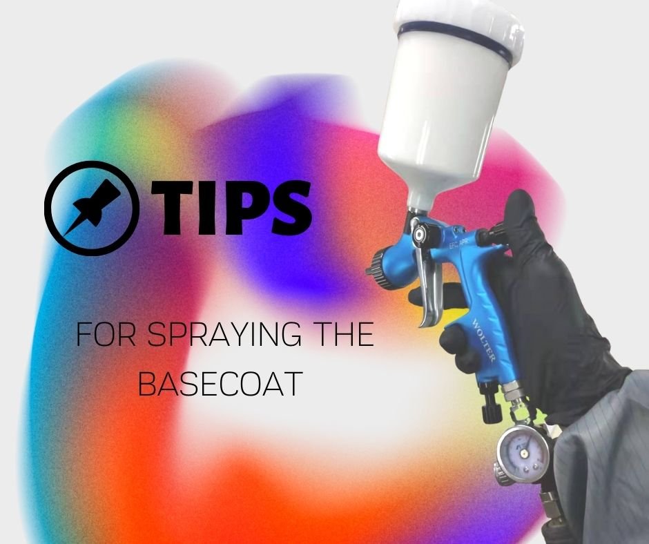 Tips for spraying the basecoat
