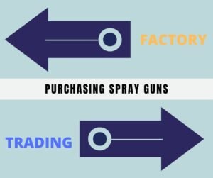 manufacturer of spray guns or trading company