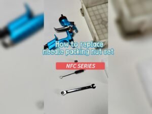 How to replace needle packing nut set