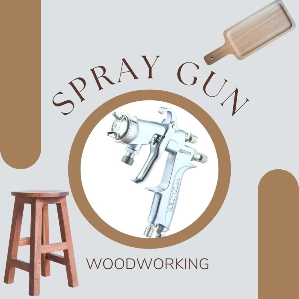 Woodworking spray gun
